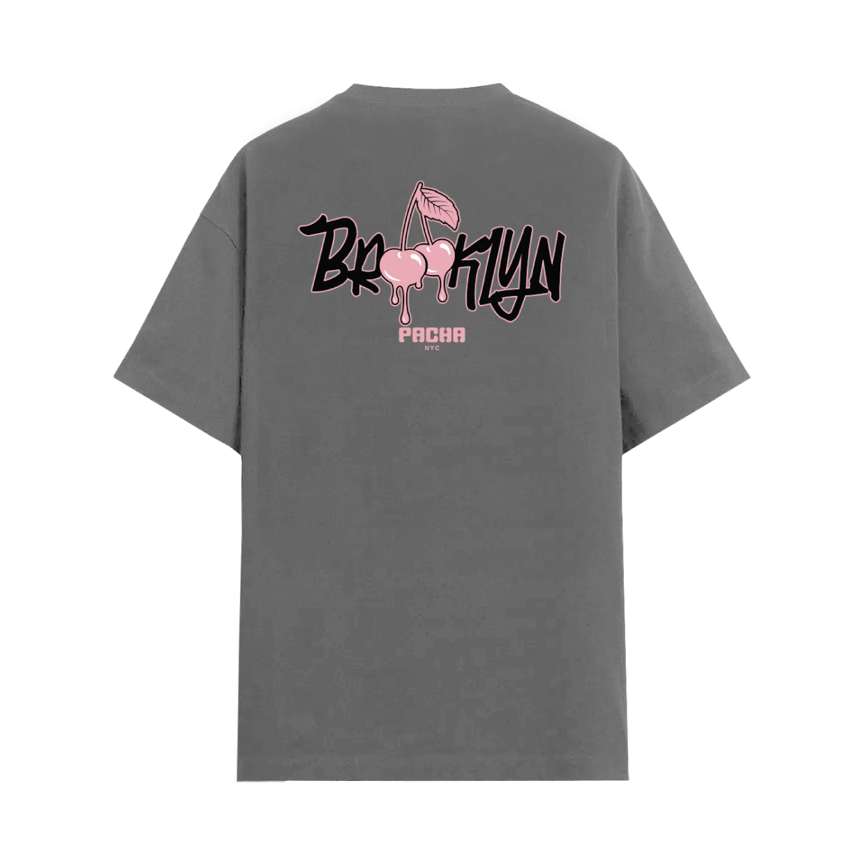 T-SHIRT PACHA BROOKLYN NYC GREY