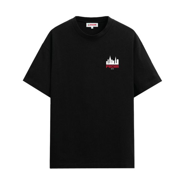 T-SHIRT PACHA SKYLINE NYC BLACK - second image