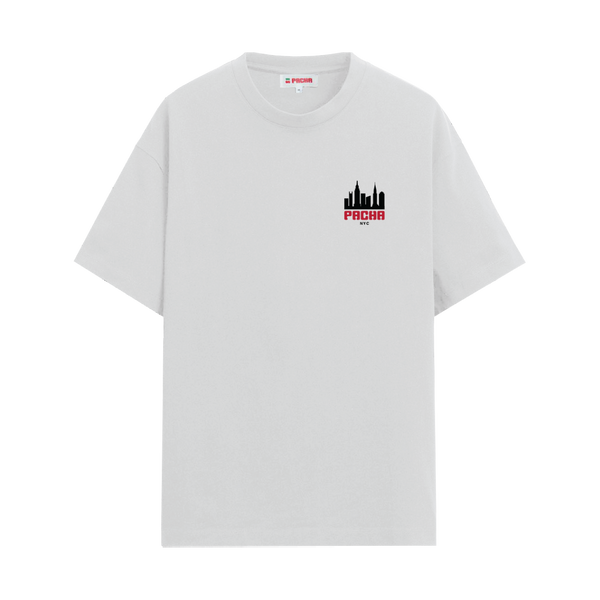 T-SHIRT PACHA SKYLINE NYC WHITE - second image