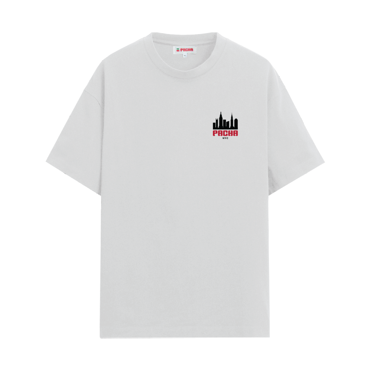 T-SHIRT PACHA SKYLINE NYC WHITE