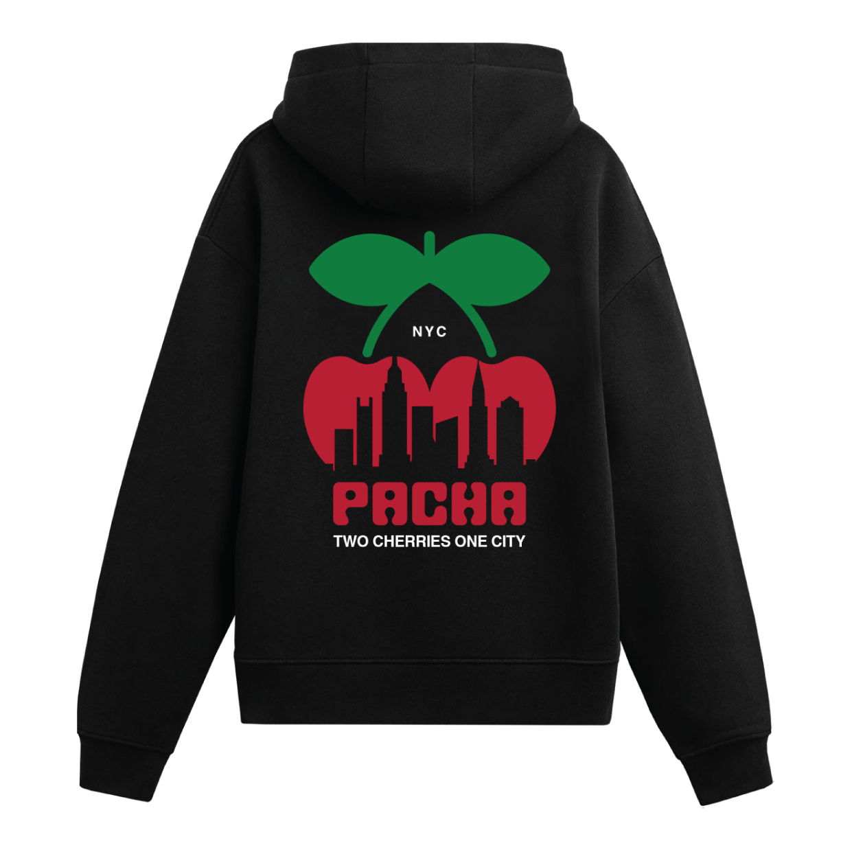 SWEATSHIRT PACHA SKYLINE NYC BLACK