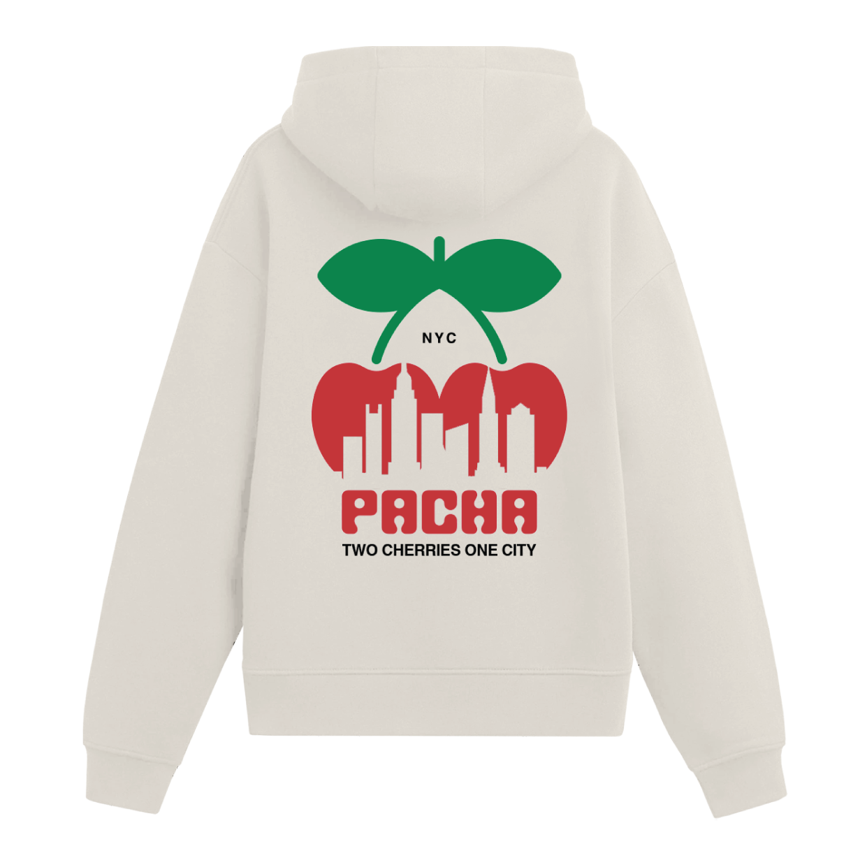 SWEATSHIRT PACHA SKYLINE NYC ECRU
