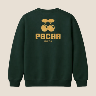 SWEATSHIRT BASIC POCKET GREEN