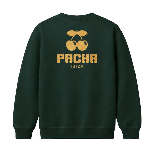 SWEATSHIRT BASIC POCKET GREEN