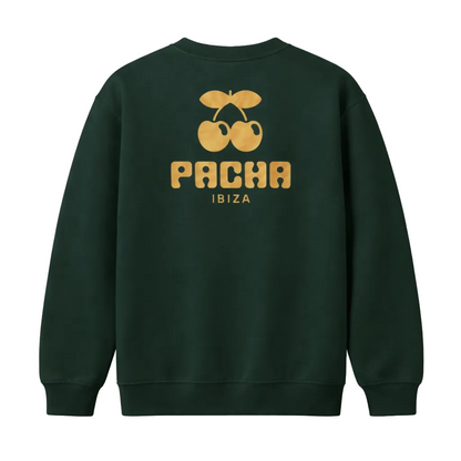 SWEATSHIRT BASIC POCKET GREEN
