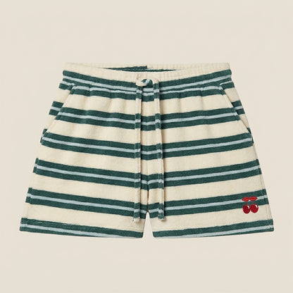 SHORT STRIPES GREEN