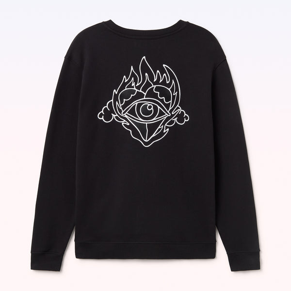 Sweat-shirt de coeur