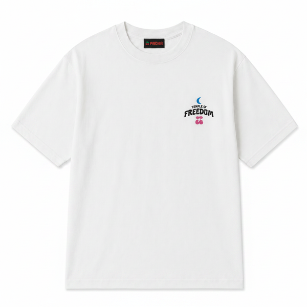 T-SHIRT PACHA TEMPLE WHITE - second image