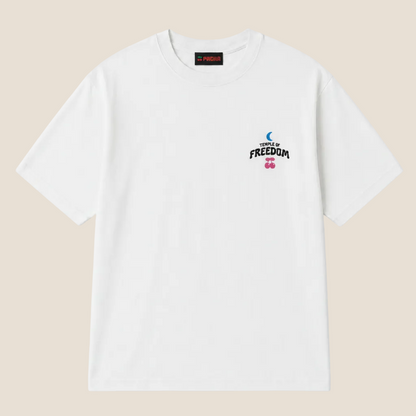 T-SHIRT PACHA TEMPLE WHITE - ajustada