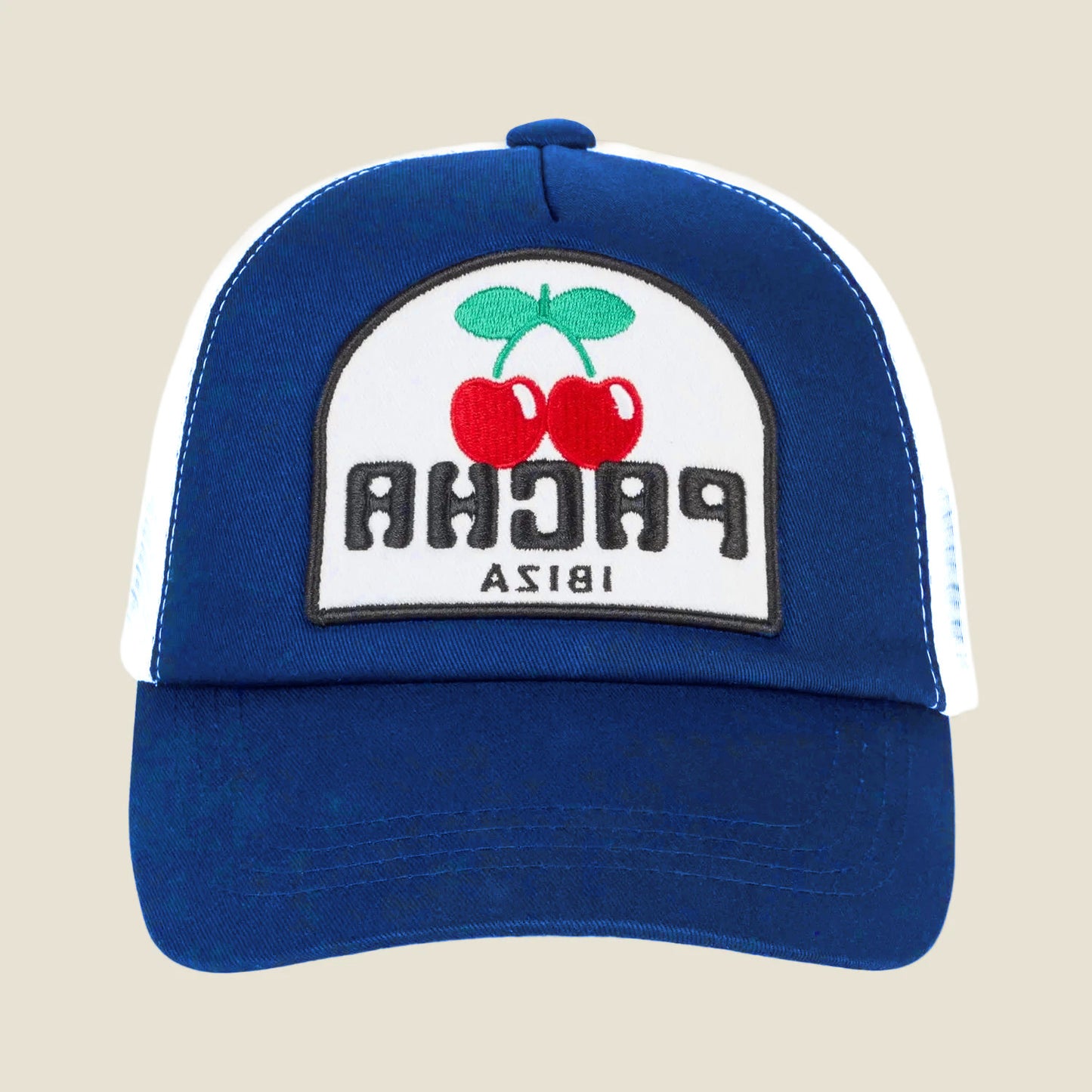 CAP REFLECT TRUCKER BLUE