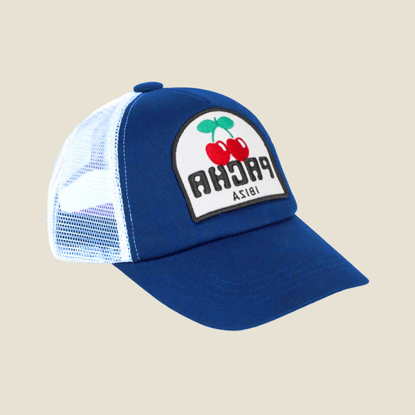 CAP REFLECT TRUCKER BLUE