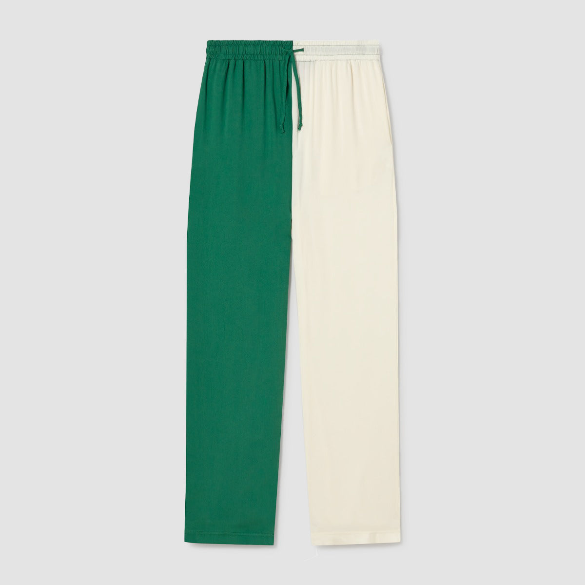 Πράσινο και άσπρο παντελόνι 1973
