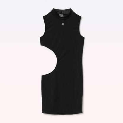 Vestido Corto Disco Cut